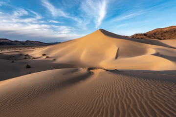 Fototapeta na wymiar Ibex dunes in Death Valley