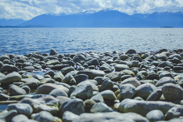 Lake Te Anau in Southland, South Island, New Zealand