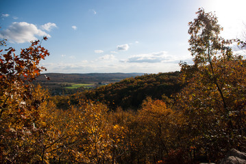 valley in the fall