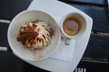 Espresso and Ice cream