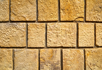 Colorful stone wall background