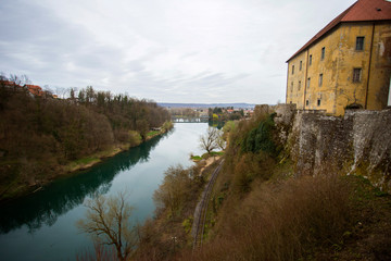 Fototapeta na wymiar Ozalj castle in Croatia
