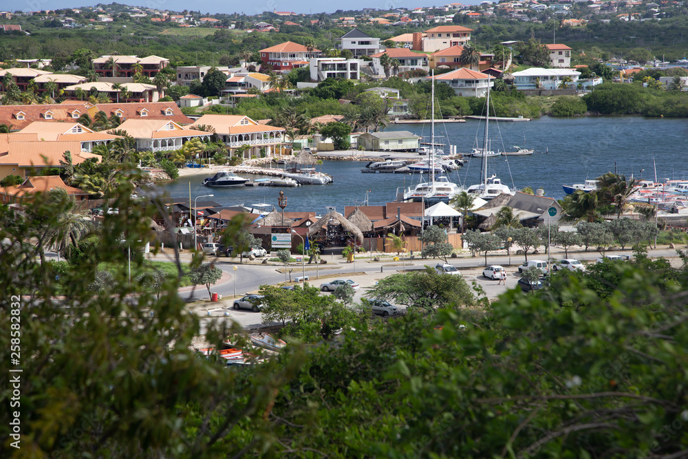 Wall mural Vacation views in Curacao