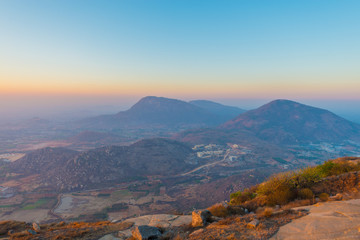 Fototapeta premium Wędrówki po górach - Nandhi Hills
