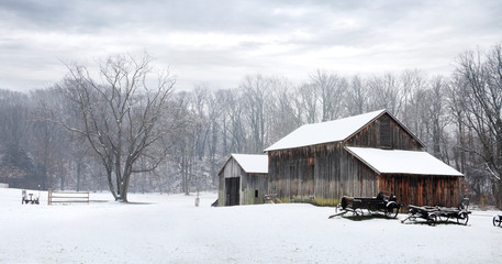 Winter Barn © Doug Lemke