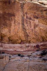 Cliffside granary in Southern Utah