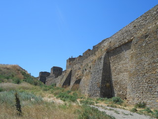 Fototapeta na wymiar Fortress by the sea
