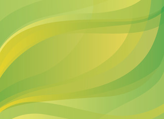 Abstract yellow-green vector background 