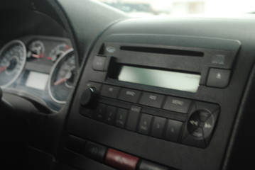 Fototapeta premium car dashboard