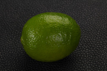 Ripe green lime