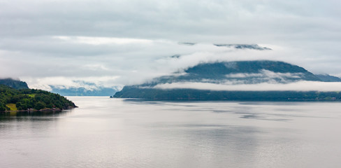 Summer fjord view, Norway