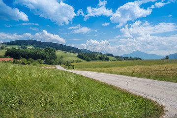 Fototapeta na wymiar Landschaft im Salzkammergut