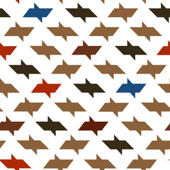 Vector seamless pattern of houndstooth