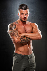 Handsome Muscular Men