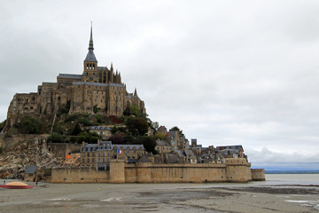 Fototapeta na wymiar Mont Saint Michel, France