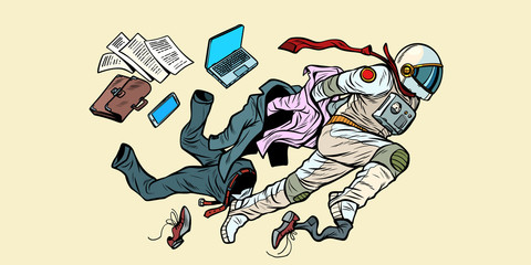 dream of being an astronaut, leader breaks out of stereotypes © studiostoks