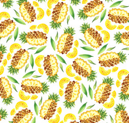 Pineapple pattern