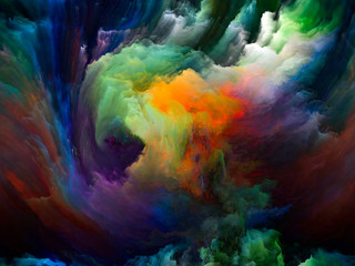 Obraz na płótnie Canvas Elements of Color Motion