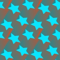seamless stars pattern