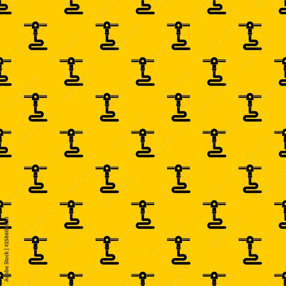 Poster 3d printer printing pattern seamless vector repeat geometric yellow for any design
