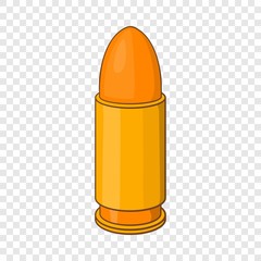 Bullet icon in cartoon style on a background for any web design 