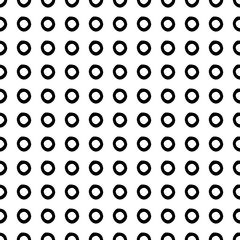 Abstract polka dot pattern with hand drawn dots. Cute vector black and white polka dot pattern. Seamless monochrome polka dot pattern for fabric, wallpapers, wrapping paper, cards and web backgrounds.