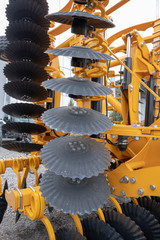 Agricultural machinery seeder, fan, cultivator for combine.