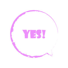 Colorful speech bubbles. Bubbles with short messages vector illustration. Set of bubbles for banners, advertising.