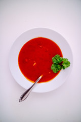 Klassische Tomatensuppe