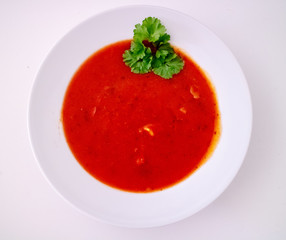 Klassische Tomatensuppe