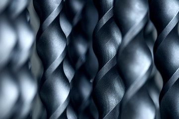 black metal bars close up
