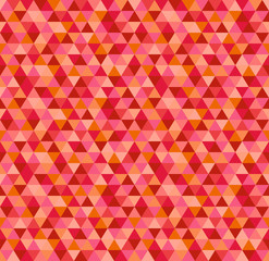 seamless background made of triangles in hipster style