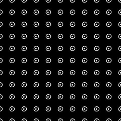 Abstract doodle pattern with hand drawn polka dots. Cute vector black and white doodle pattern. Seamless monochrome doodle pattern for fabric, wallpapers, wrapping paper, cards and web backgrounds.