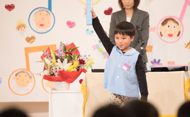 保育園の卒園式
