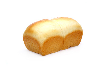 bread isolated on white background