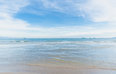 Beautiful nature sea summer background.