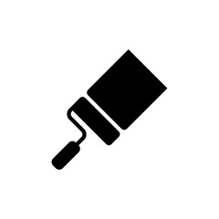 Paint roller brush icon. Vector