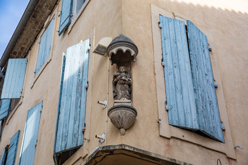 Architectural details encountered on a walk in the beautiful Provencal town of St Remy de Provence, France