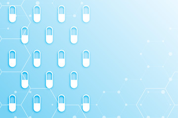 mecial health care capsule background