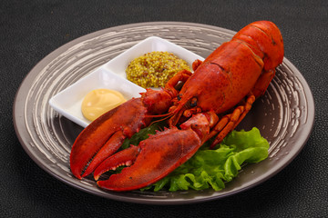 Luxury Lobster with sauce