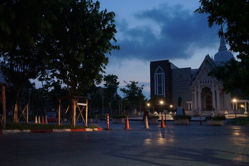 the street at night