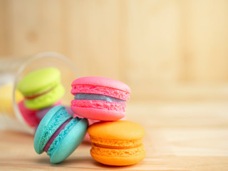 French colorful macarons 19