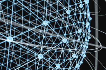 3d rendering, global lines and triangle shapes