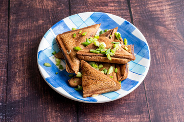 food, meal, meat, dinner, plate, chicken, bread, cheese, salad, fried, lunch, sauce, vegetable, beef, pork, tomato, white, fish, snack, toast, potato, dish, green, cuisine, delicious