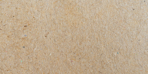 Panorama brown paper surface texture and background with copy space.