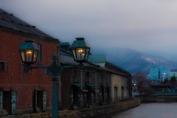 街灯から見る景色