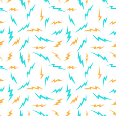 Abstract background with decorate zigzags.