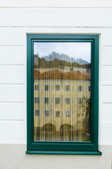 Typical window in Austria.