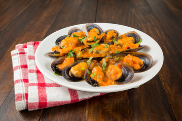 Mejillones a la marinera