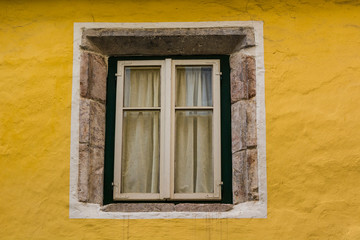 Fototapeta na wymiar Typical window in Austria.